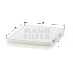 Фильтр салона MANN-FILTER CU 2326